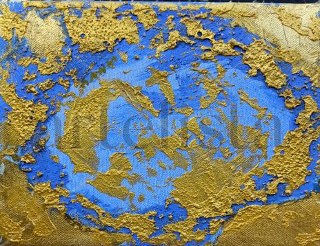Oro e blu