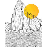 Ilustraciones de paisajes thumbnail 1
