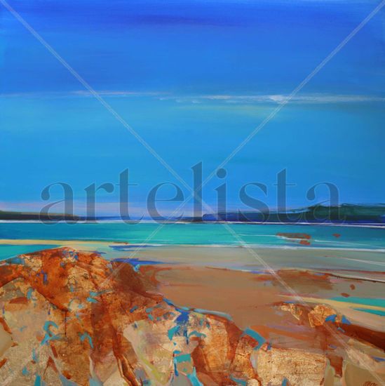 Rising Tide 2 Media Mixta Lienzo Paisaje