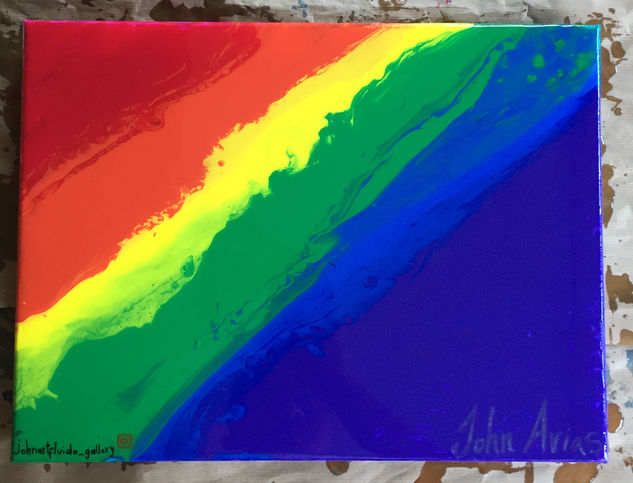 LGTBI Arte Acrylic Canvas Figure Painting