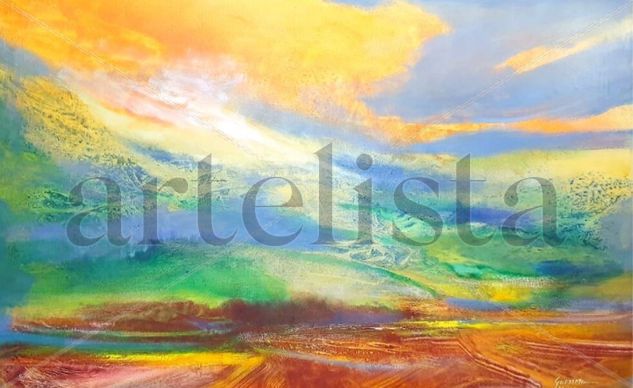 Atardecer Oil Canvas Others