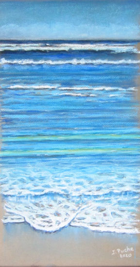 Azules marinos Pastel Papel Marina