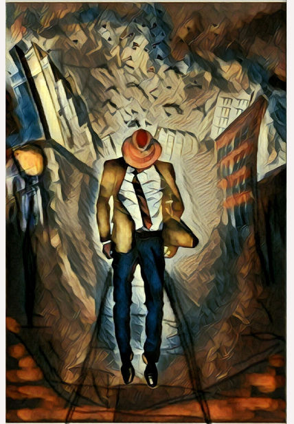 Hombre en la ciudad