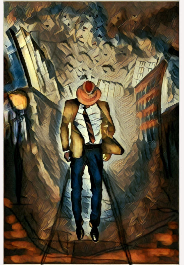 Hombre en la ciudad