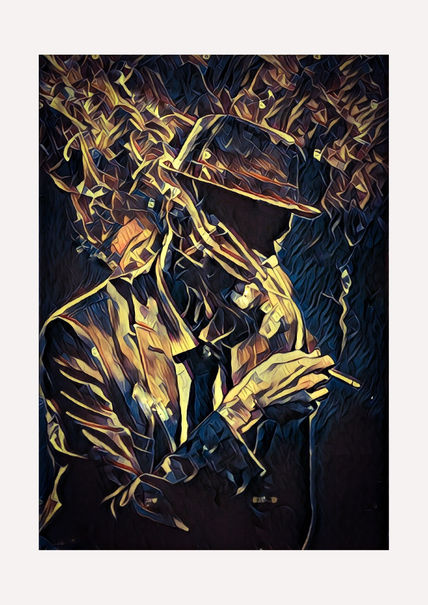 Hombre de humo