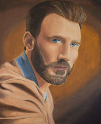 Retrato Chris Evans