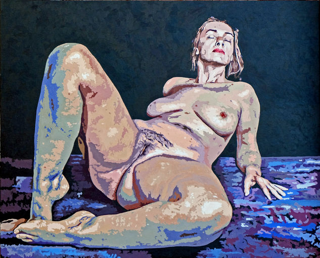 À huis clos Oil Canvas Nude Paintings