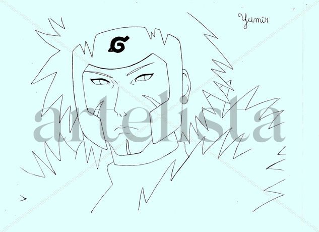 El Hokage Tobirama. Ink