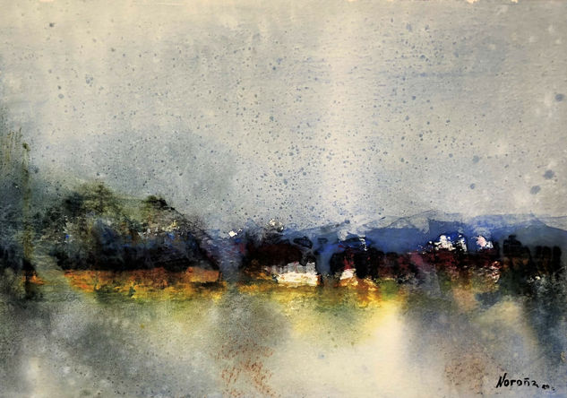 Sierras #6 Watercolour Paper Landscaping