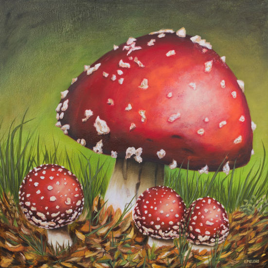 Amanitas Oil Canvas Still Life Paintings