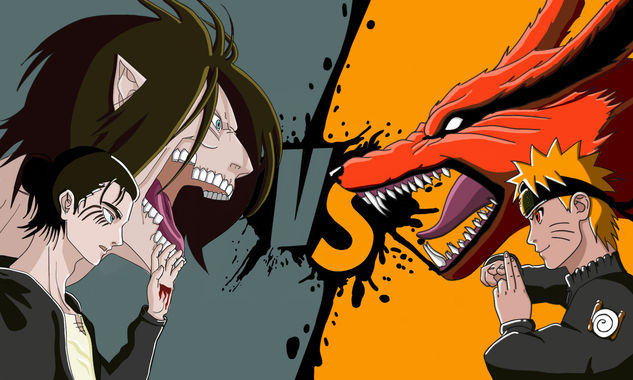 Eren V/S Naruto 