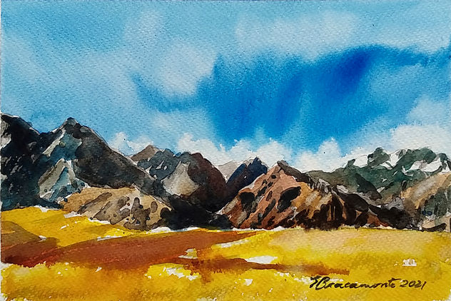 Mountains view in Ancash