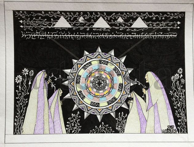 Oración sobre un mandala