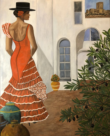 Andalucía Oil Canvas Landscaping