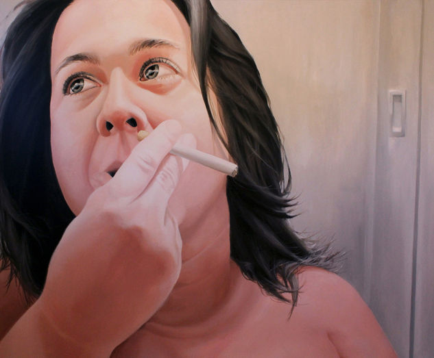 LAS VIRTUDES VICIADAS 2 Acrylic Canvas Portrait