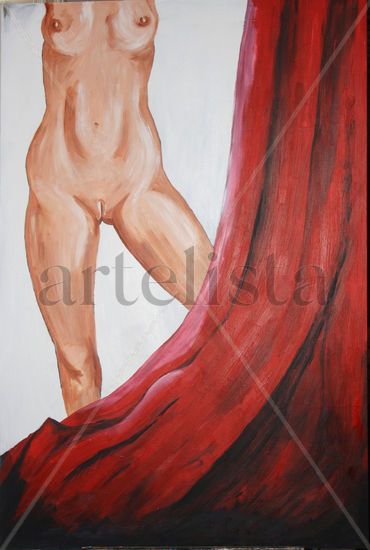 Curtain call Oil Canvas Others