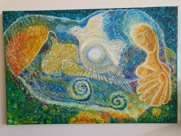 "Transfiguración" Oil Canvas Others