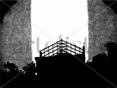 Casa oscura desoladora