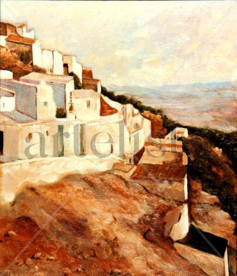 Vejer Oil Canvas Landscaping