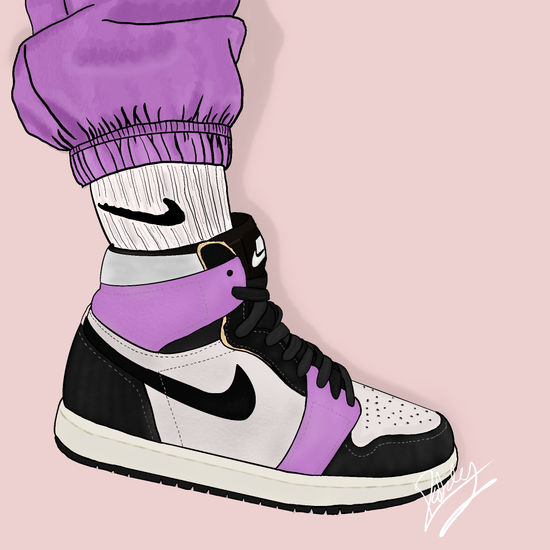 Jordan 1 Técnica Mixta