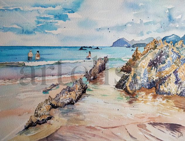 Playa Tregandín, Noja, Cantabria