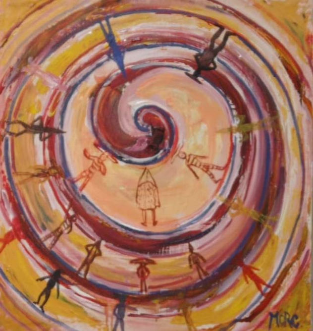 Hombres martillo, onas, año 2019 ( Marcelo yevenes, Constitucion, Chile)