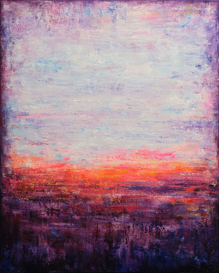 Sunset Acrylic Canvas Landscaping