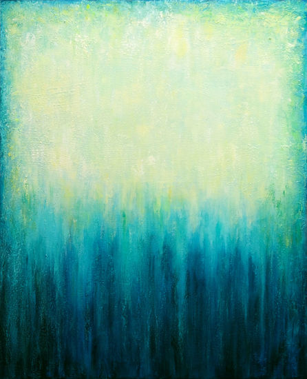 Turquoise Dream Acrylic Canvas Others