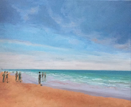 La playa