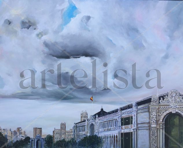 De Moneo al cielo. Oil Canvas Others