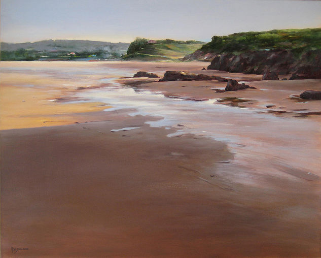 Playa Cuberris Acrylic Canvas Marine Painting