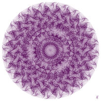 Purple wheel of...