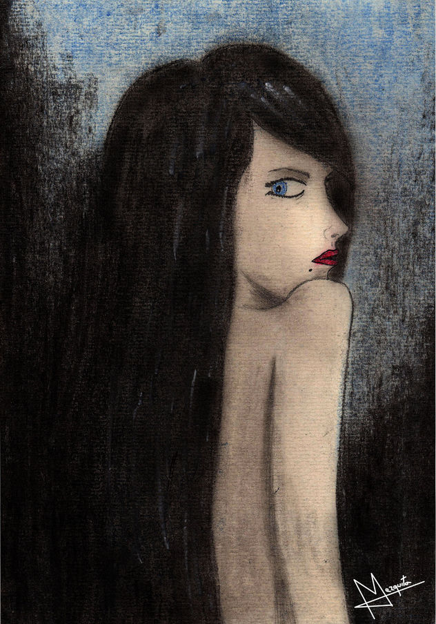 mujer de espaldas
