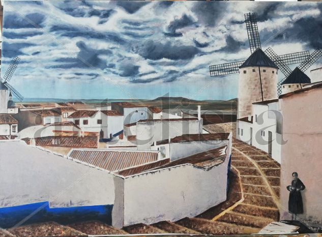 DE LA ESPAÑA PROFUNDA Oil Canvas Landscaping