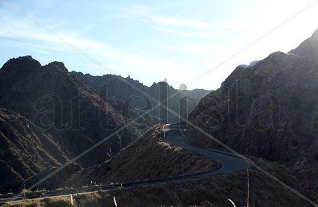 Paisaje en ruta
