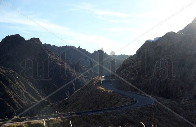 Paisaje en ruta