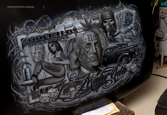 Lowrider Arte and Chicano Brown Pride