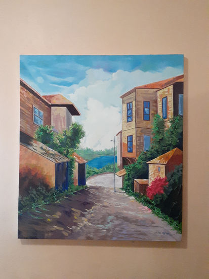 Paisaje al oleo Oil Canvas Landscaping