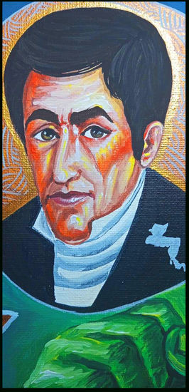 José cecilio del Valle, Bicentenario de Honduras Acrílico Lienzo Retrato