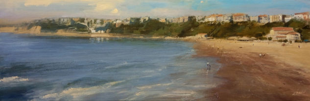 PLAYA DE EREAGA, GETXO Acrylic Canvas Landscaping