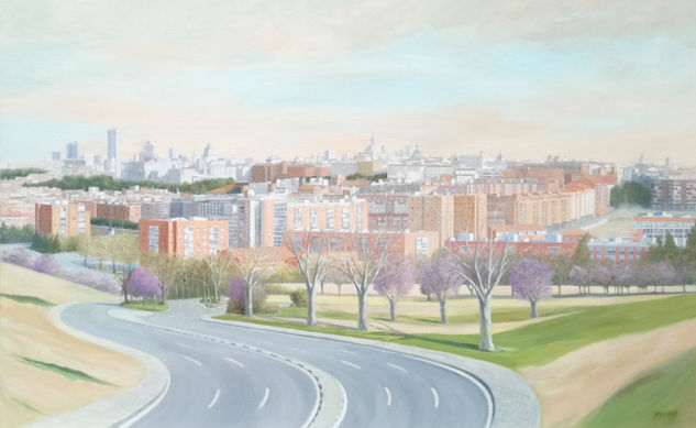 Madrid Oil Canvas Landscaping