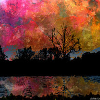 Lago en Colores