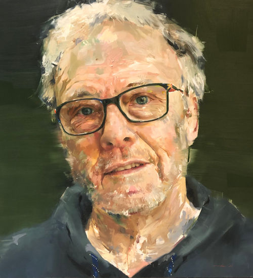 Luís Maraver Oil Canvas Portrait