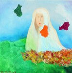 Los corazones del Abuelo Oil Canvas Others