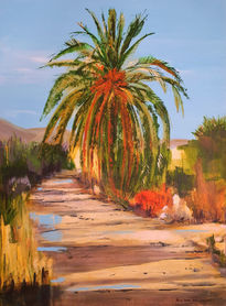 Palm tree and...