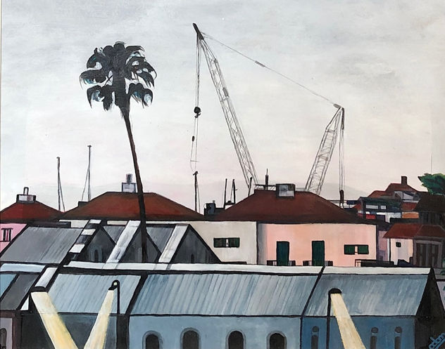 PALM AND CRANE