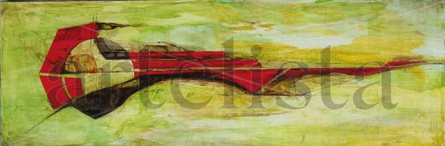 Alcanzar el Pasado Mixed media Panel Others