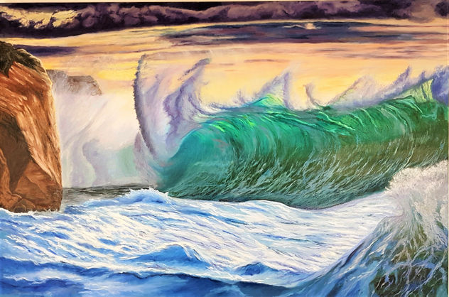 And the waves sometimes get angry