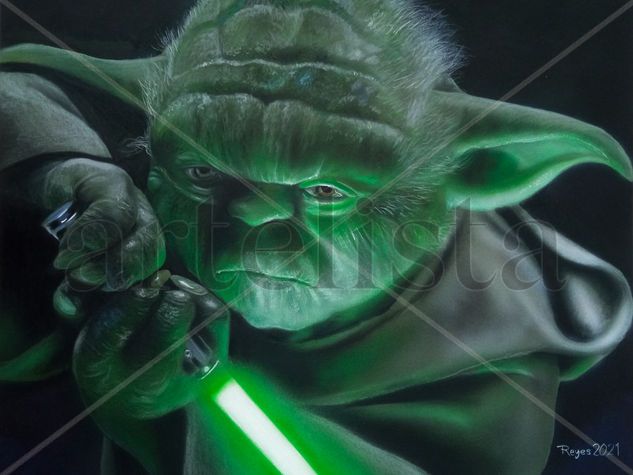 Yoda Media Mixta Papel Otros