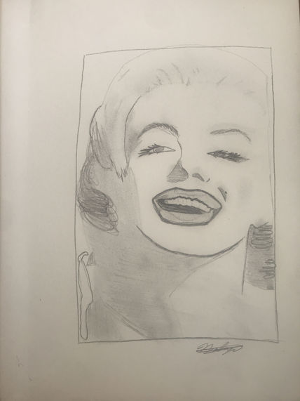 Dibujo a lápiz de...